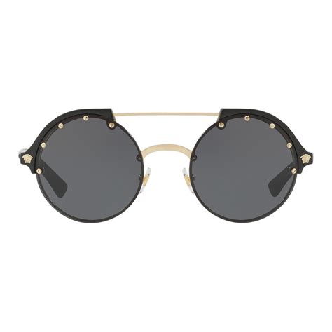 versace frenergy circle sunglasses black replica